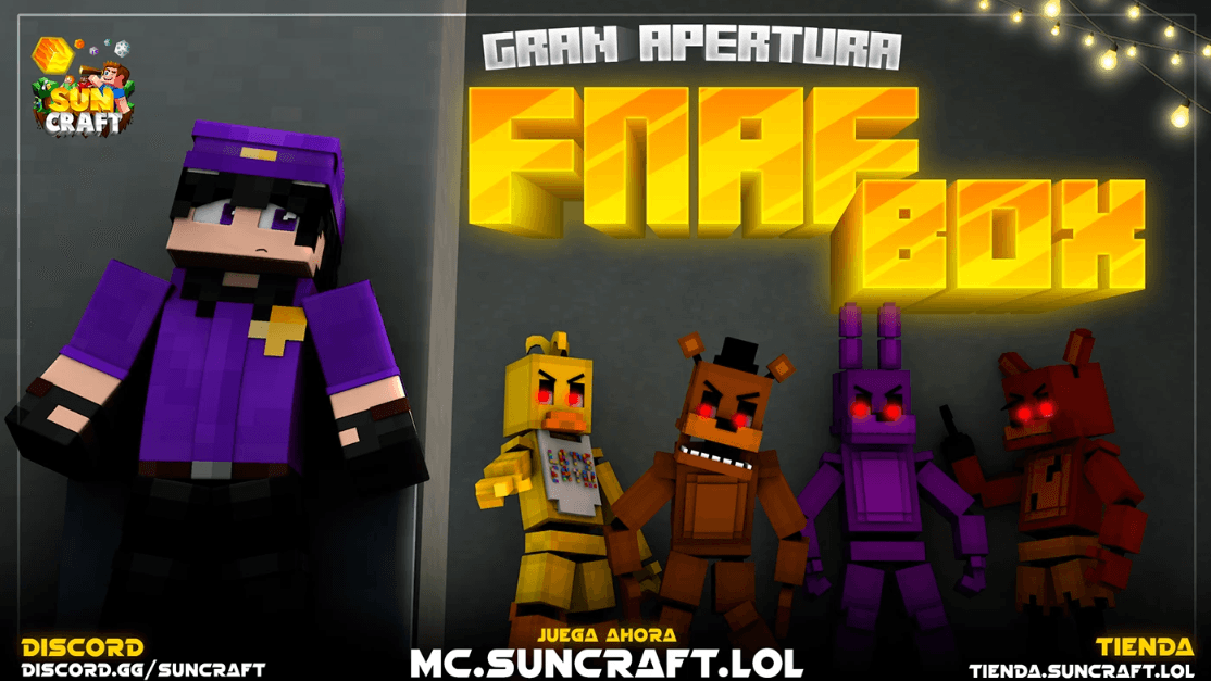 FNAF BOX SUNCRAFT