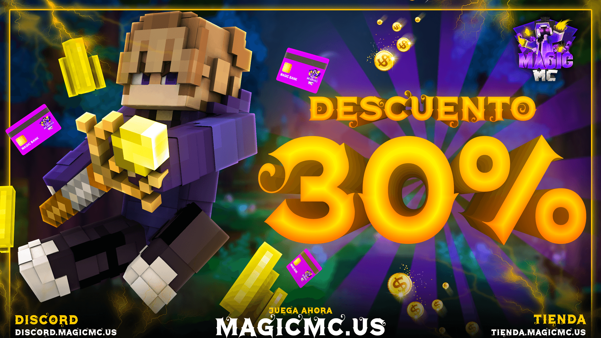 Descuento 30 Magic